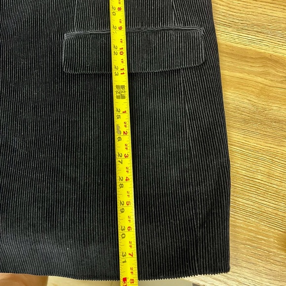 Lauren Ralph Lauren Two-Button Black
Corduroy Mens Blazer Suede Elbow Patch 46L - Picture 9 of 12